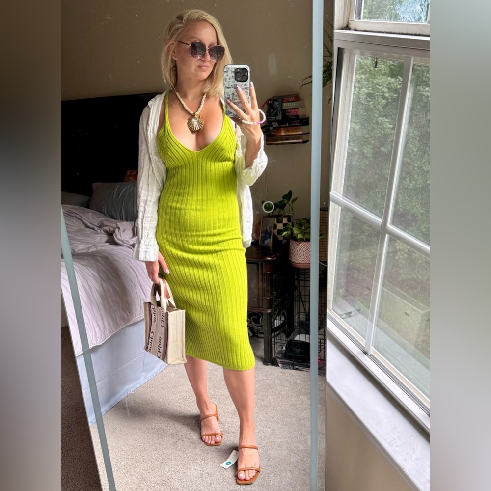 Casual comfy knit dress